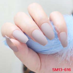 Fake Nails Ballet Matte Frosted Pointed