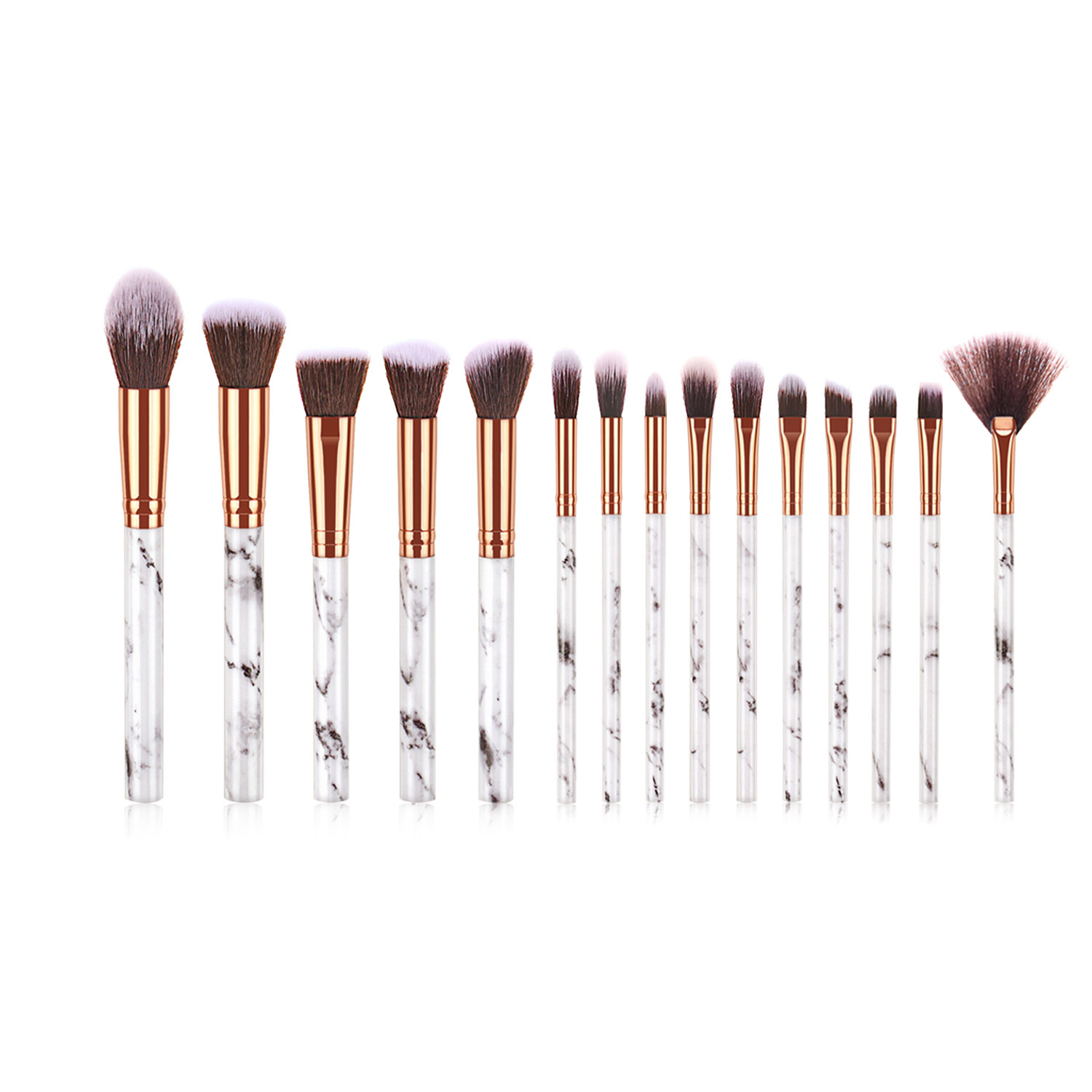 Make Up Soft Brush Sets 15 Pcs Cosmetics