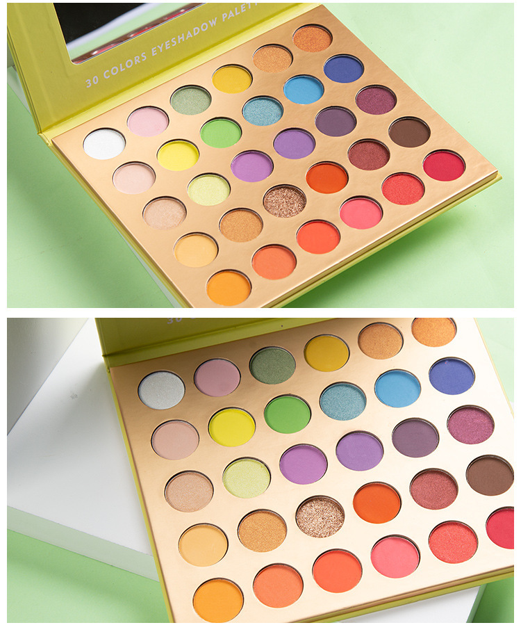 Multi-Colors High Pigment Makeup Palette with Mirror