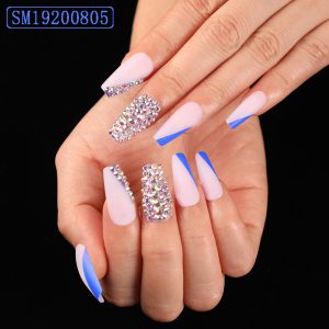 Wholesale Fake Nails Full Cover French Artificial Fingernails