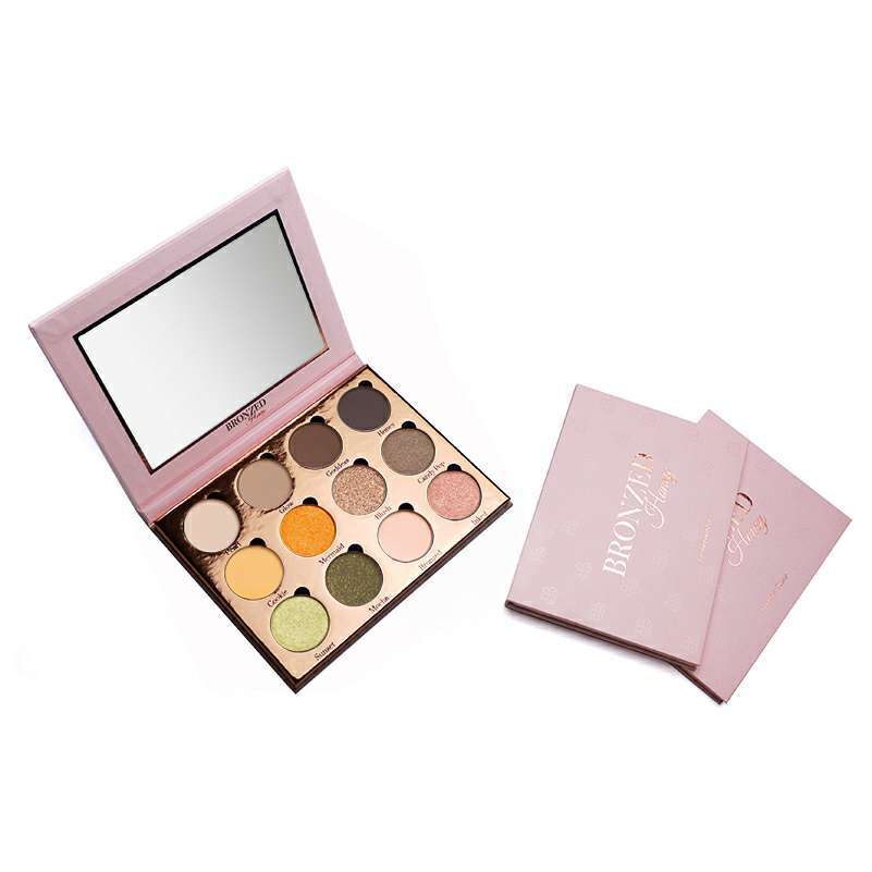 Eye Shadow Multi-Colors High Pigment Makeup Palette with Mirror